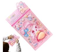 Cartoon Animal 3D Decals - Puffy Soft Belly Scrapbook Sticker Pack, Fun Decorative Craft Embellishment Supplies for Creative Projects | Children Grownups Classroom Prize Laptop Skateboard Journal Comp