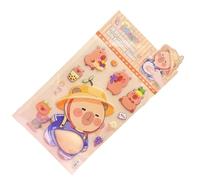 Cartoon Animal 3D Decals - Puffy Soft Belly Scrapbook Sticker Pack, Fun Decorative Craft Embellishment Supplies for Creative Projects | Children Grownups Classroom Prize Laptop Skateboard Journal Comp