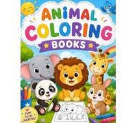 Cartoon Animal Colouring Book: For Kids
