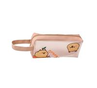 Cartoon Animal Pencil Case Large Capacity Water Resistant Pencil Case Pen Organizers For Student Women Travel Makeup Bag Creative Office Accessories