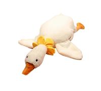 Cartoon Animal Pillow Blanket Petal Goose Air Conditioning Blankets for Home Bedroom Office Car Nap Multifunction Student Plush Pillows White