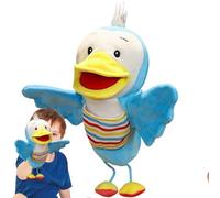 Cartoon Animal Puppet - Guante De Peluche De Pato, Juguete De Papel Educativo | Personaje De Móvil, Play Play, Ayuda De Aprendizaje De Guardería, Compañero De Interpretación, Esponjoso Guante De