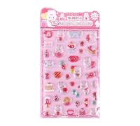 Cartoon Animal Stickers - Adorable Assorted 3D Decal Set, Mini Decorative Craft Accessories, Creative Personalization Collection for Teens Students Boys Girls Scrapbooking Journaling Projects