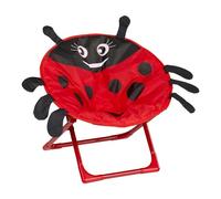 Cartoon Backrest, Ladybug Furniture with Lightweight Frame, Portable Lounge Chair for Reading Dining Lawn Study Outside Outings, 19,29 x 12 pulgadas