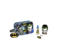 Batman Neceser de Baño EDT 90 ml, Gel Fig. 300 ml + Llavero