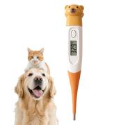Cartoon Bear Pet Thermometer - Digital Soft-Tip Electronic Temperature