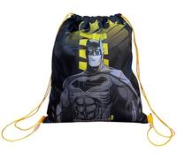 CARTOON Bolsa con correas de cuerda y cierre de cordón bolsa 40 x 35 cm accesorio para niños, Batman, 40 x 35 cm