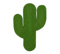 Cartoon Cactus Cat Scratch Mat, Scratcher de Gatito para Juegos Interiores promueve Garras Texturas únicas para un Compromiso Divertido para gats Gatitos