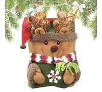 Cartoon Candy Bags: Christmas Multifunctional Treat Bags, Portable Tote Bag with Handle for Candies, Greeting Cards, and Crafts Multifunctional Cartoon Treat Bags for Christmas, Portable Tote Bags