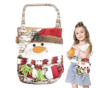 Cartoon Candy Bags: Christmas Multifunctional Treat Bags, Portable Tote Bag with Handle for Candies, Greeting Cards, and Crafts Multifunctional Cartoon Treat Bags for Christmas, Portable Tote Bags