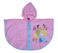 CARTOON Capa de lluvia de princesas Disney impermeable para niños antilluvia cortavientos, Rosa, 3-4 Años