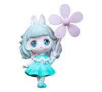 Cartoon Car Air Ambderher, Link Girl Car Diffuser, Dibujante de dibujos animados de la niña, ambientador de aire de aire, Decoración de fragancias de automóvil, de clip de ventilación ajustable para a