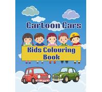 Cartoon Cars Kids Colouring Book