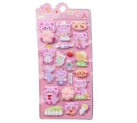 Cartoon Cat Paw 3D Stickers - Glow In The Dark Squeeze Stickers for Boys Girls Children Teens, Decorative Scrapbooking Journaling Laptop Phone Case Fun DIY Craft Project Accessory