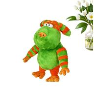 Cartoon Character Plush, 25cm Soft Pillow, Cute Cartoon Stuffed Plush for Hands, Soft Fabric Cushion Toy with Huggable Design, Gift Accessory for Kids Adults, Children Birthday Sofa Bedroom Car Use