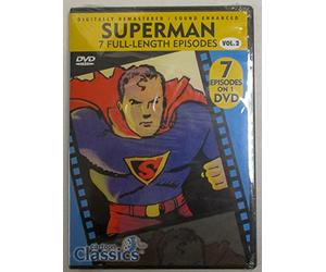 Cartoon Classics Max & Dave Feischer's Superman - Vol. 2 / 7 Full-Length Episodes