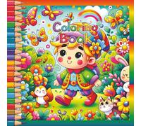 Cartoon Coloring book: Coloring book 36 pictures (size 8.5" x 8.5") + color picture