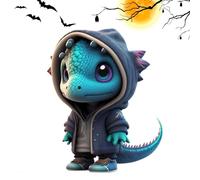 Cartoon Cool Dragon - Cute Baby Dragon, Adorable Dinosaur Sculpture | Cartoon Dragon Dinosaur Sculpture, Cool Dragon Garden Statues, Cute Baby Dragon Ornament for Home Offices Desk Garden Decor