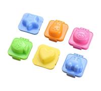 Cartoon Cute Boil Egg Mold - Non Stick Animal Shape Shaper, Star Bear Rabbit Fish Car Heart Design Forming Tool, Creative Food Decoration Gadget Supporting Fun Meal Presentation | Breakfast Cooking