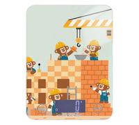 Cartoon Cute Engineer Monkey Yellow Keto - Báscula de cocina para alimentos, 11 libras/2 onzas, báscula de café impermeable de 5 kg/5 g con 4 unidades para asar asar cetogénico pesa para comida