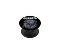 Cartoon Enigma Axolotl Animal Lover Lindo Axolotls PopSockets PopGrip Adhesivo