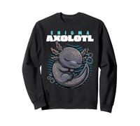 Cartoon Enigma Axolotl Animal Lover Lindo Axolotls Sudadera