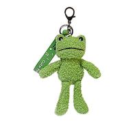 Cartoon for Frog Plush Keychain for Key Ring Toy Gift Clasroom Prizes for Kids Schoolbag Valentine's Present Classroom P Plush Bag Keychains Cute Charm for Women Kids Kawaii Accessories Frog Keyring