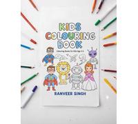 Cartoon Friends: A Fun Colouring Book for Kids: Charming Cartoons for Tiny Artists (Ages 3-6)