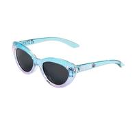 CARTOON Gafas de sol para niña Cat Eye Stitch y Angel UV400 Cat.3 Lentes acrílicas Montura Policarbonato Glitter Azul/Lila Disney Idea regalo