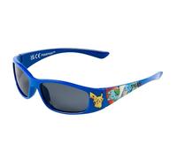 CARTOON Gafas de sol para niño deportivas Pikachu Bulbasaur & Squirtle UV400 Cat.3 Lentes acrílicas Montura Policarbonato Azul envolvente Idea regalo Pokémon