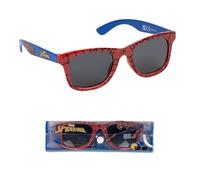 CARTOON Gafas de sol para niños Spiderman Marvel con funda lentes rectangulares con protección filtro UV400