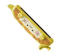 Cartoon Harmonica - 7.48 Inches Cute Animal Themed Toddler Musical Instrument for Beginners, Washable Mini Whistle Harmonica for Children Educational Music Toy for School, Home,