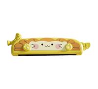 Cartoon Harmonica - Armónica para niños | Portable Music Early Education Breath Control Training, Beginner Blow Instrument Whistle for Ages 3+, , Adult