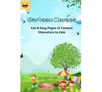 Cartoon Heroes: Coloring Book for Kids