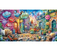 Cartoon-Image-Mixed-Graffiti Puzzle de 1000 Piezas Reciclado Juego Familiar Divertido Desafiante para Adultos Regalo para Hombres 38x26/1000pcs