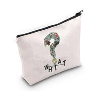 Cartoon Inspired Merchandise Mabel & Dipper Twins Cosmetic Bag Waddles Pig Lover Gift Bill Cipher Fans Makeup Bag (What UK2)