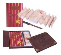 CARTOON Juego de papelería Harry Potter 3 piezas, bloc de notas, bolígrafo, mapa del Merodeador, accesorios, idea de regalo