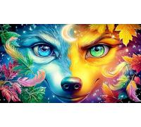 Cartoon Juego de Puzzle 1000 Piezas Desafío de Juego Educativo desafiante para Adultos y niños de 12+ años 38x26cm/1000pcs