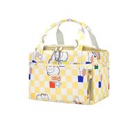 Cartoon Lunch Bag, Leakproof Lunch Box, Cat Pattern Bag, Insulated Lunch Box, Kids Lunch Tote, Reusable Lunch Bag, Thermal Picnic Bag, Kids Lunch Box, Cat Lunch Box for Children Thermal Picnic Bag