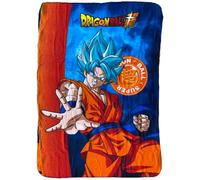 CARTOON Manta para niños Dragon Ball Super 100 x 140 cm, manta suave de forro polar, 100% poliéster, 220 g/m², cálida y ligera, ideal para dormitorio, cuna o sofá