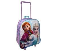 CARTOON Mochila con ruedas para guardería, 28 cm, con asa extensible, Frozen, 28 cm, Casual