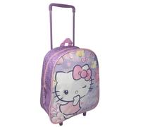 CARTOON Mochila con ruedas para guardería, 28 cm, con asa extensible, Hello Kitty, 28 cm, informal