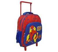 CARTOON Mochila de guardería con ruedas Disney, Marvel, Mickey Mouse, Minnie Mouse, Frozen II, Princesas, Bing, Avengers, Spiderman, Bolso, Escuela, Ocio, Paseo, Multicolor, Spiderman (2)