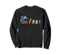 Cartoon Monster School Bag Comer School Supplies Sudadera