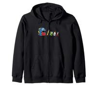 Cartoon Monster School Bag Comer School Supplies Sudadera con Capucha
