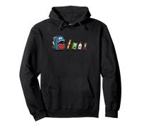 Cartoon Monster School Bag Comer School Supplies Sudadera con Capucha