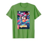 Cartoon Network Steven Universe Poster Camiseta, Hombre, Hierba, M