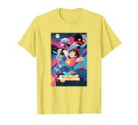 Cartoon Network Steven Universe Poster Camiseta, Hombre, Limón, 3XL