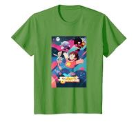 Cartoon Network Steven Universe Poster Camiseta, Niños, Hierba, 3 años