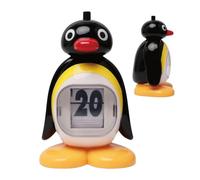Cartoon Penguin Perpetual Desk Calendar, Daily Date Display | Creative Animal Decoration | Ornament Retro For Birthday Living Room Home Friends Decorative Art Piece